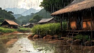 OM Chanting With Soft Rain Sounds For Deep Relaxation