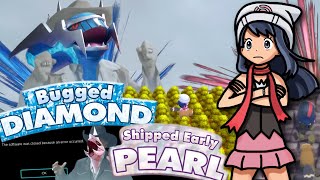 A Long Critique of Pokémon Bugged Diamond \& Shipped Early Pearl