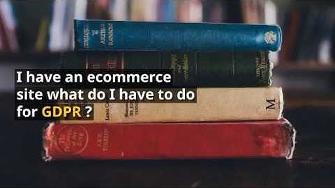 gdpr ecommerce