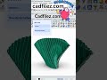 homedecor flower pot designed in rhino #cadfilez #rhino3d