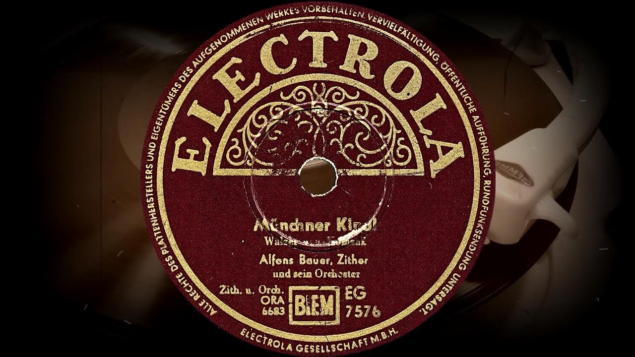 Münchner Kindl - Alfons Bauer, Zither, und sein Orchester (1951)