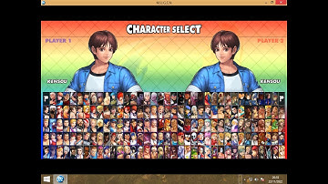 Sie Kensou from KOF In CVS POTS Style Adapted for Capcom Vs SNK Evolution Kore