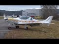 Aerospool WT9 Dynamic landing at Airfield Punitz | Silvester Fly-In 2017