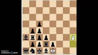 Grotesque (chess endgame puzzle) by Ottó Bláthy, 1922