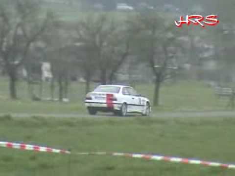 Vogelsbergtraile...  Jeffrey Wiesner im BMW E36 M3...