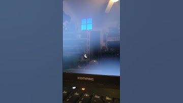Windows 11 boot logo screen on a Compaq Presario CQ61 episode 6