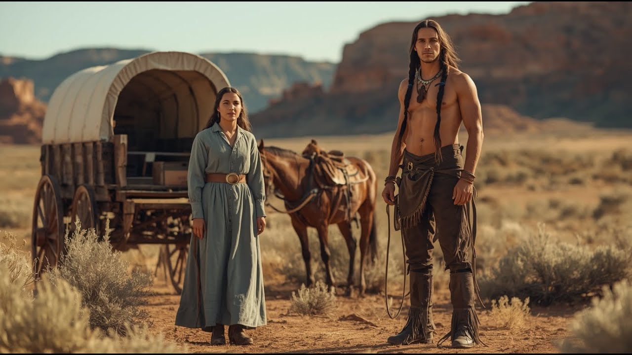 Abandonada en el desierto con gemelos… y un guerrero siux le salvó la vida