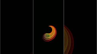 Cool Python Turtle 🐢 Graphics 🔥| Circle Design | Python Programming #shorts