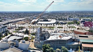 Space Shuttle Endeavours new $400 Million CA Science Center Construction Update
