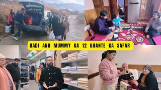 Download Lagu Dadi And Mummy Aagaye Village Se // Mausam Kharab Hone Ke Karan Shimla Paunchna Hua Mushkil  MP3