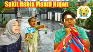 EYBEL SAKIT GARA-GARA MANDI HUJAN | eybel channel