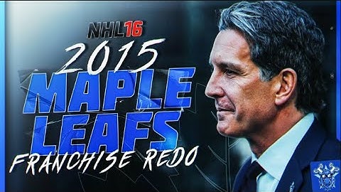 NHL 16 LEAFS FRANCHISE IN 2025! THE SHANAPLAN IS BACK! #9