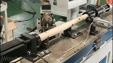 Máy khoan cấy sò cây tròn tự động Woodmaster