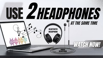 Hoe je tegelijkertijd een bedrade en Bluetooth-hoofdtelefoon op één laptop kunt gebruiken | Twee ...