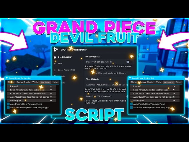 🍏 Grand Piece Online Script – Juninho Scripts