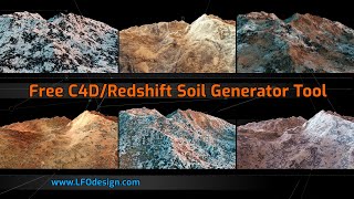 C4D / Redshift - Soil Generator Tool