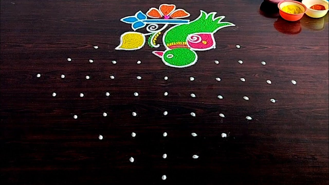 Ugadi Festival Rangolis 🌹 Ugadi Pandaga Muggulu 🌹 Ugadi Kolam Rangoli 🌹 Ugadi Latest Rangoli 🌹 Ugadi