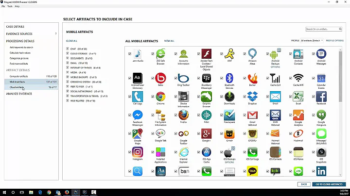 Acquiring and Analyzing Cloud Data in Magnet AXIOM