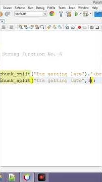#6 PHP string functions in tamil | How to split letters from string in ...
