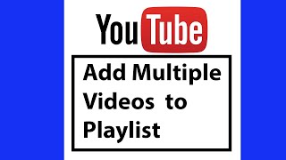 Add Multiple videos you uploaded to your playlist YouTube -#shorts
