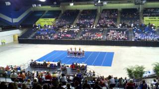 Port Orange Hawks Junior Pee Wee ECC Cheer Competition 2011