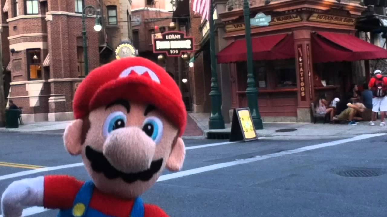 Mario and Luigi go to Universal Picture Movie Part 1 - YouTube