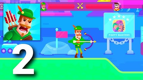 Bowmasters - Gameplay Walkthrough Character Unlock Tutorial Part 2 (ios Android)