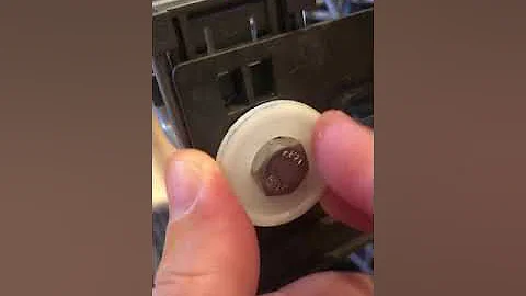 Whirlpool dishwasher broken top rack wheel repair hack