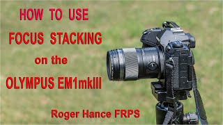 How to use `In Camera` Focus Stacking on the Olympus EM1mkIII using the 60mm F2.8 Macro Lens