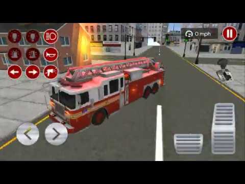 Real Fire Truck Driving Simulator: Fire Fighting #1 Android Gameplay