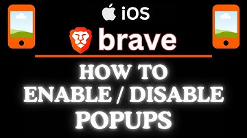 How to Enable or Disable the Pop-Up Blocker in Brave Browser on iPhone | iOS Step-by-Step Guide
