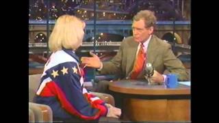 Olympic Gold Medalist Nikki Stone On Late Night With David Letterman