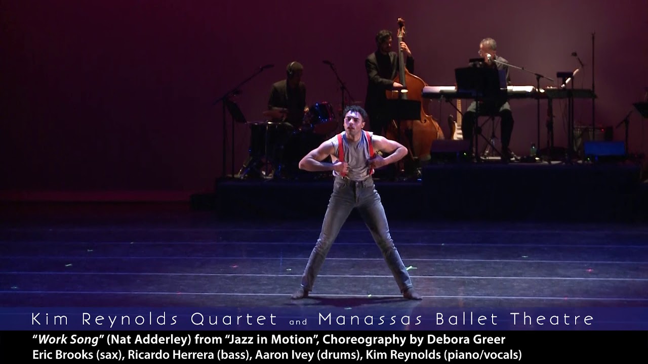 Watch Kim Reynolds Quartet | "Work Song" with Manassas Ballet Theatre on YouTube Watch Kim Reynolds Quartet | "Work Song" with Manassas Ballet Theatre on YouTube