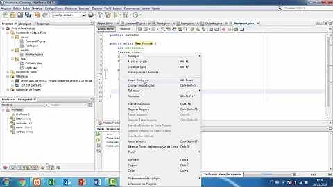 Aplicação Java com MySQL - 04# Criação do classe modelo