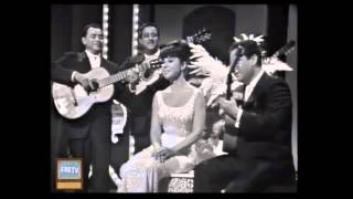 Video thumbnail of "Eydie Gormé and Trio Los Panchos - Piel Canela, Sabor A Mi, Granada (1964) LIVE"