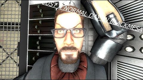 Just A Normal Day In Black Mesa [SFM] (if a person believe its blender)