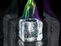 Burning Metal Ice (Chemical Reaction)