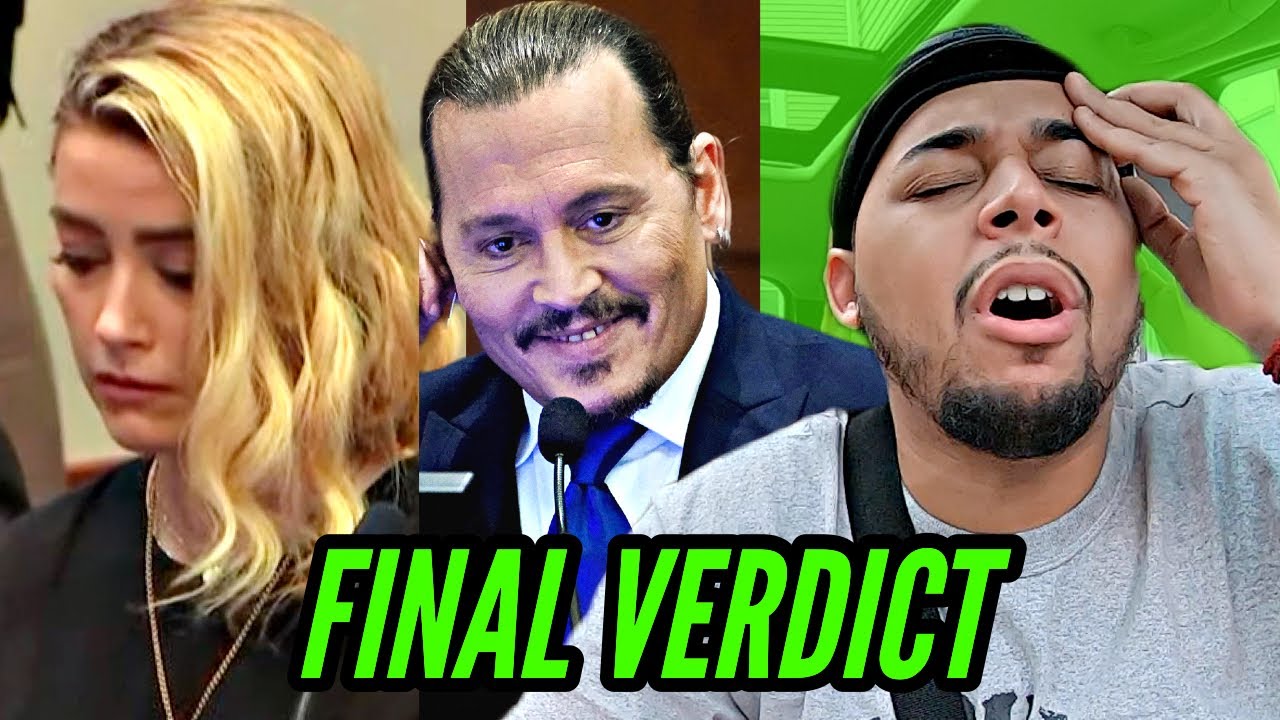 FINAL VERDICT Johnny Depp Wins vs. Amber Heard Trial (Full Reaction ...