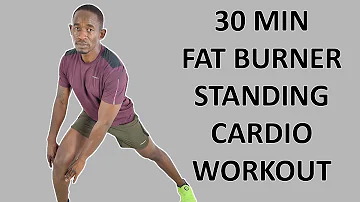 30 Minute FAT BURNING Low Impact Cardio Workout - ALL STANDING EXERCISES