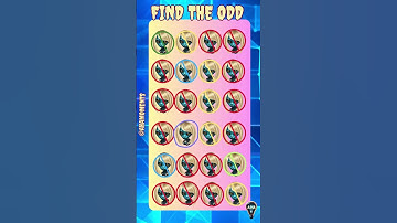 Find the Odd One Out #Shorts #best #brainteaser #oddonemystery #puzzle #emojichallenge #quiz