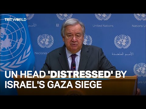 UN chief says attack on Israel 'does not come in a vacuum'