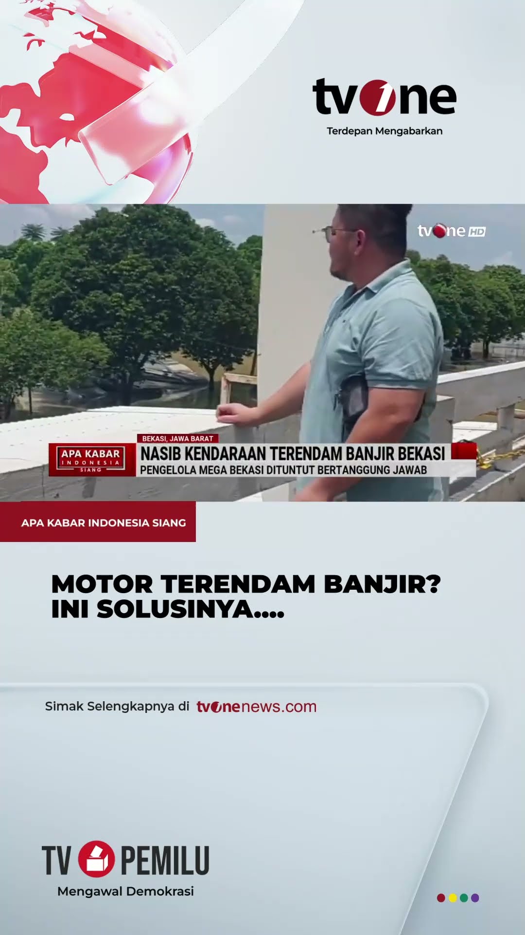 Nasib Ratusan Kendaraan Terendam Banjir di Bekasi | tvOne