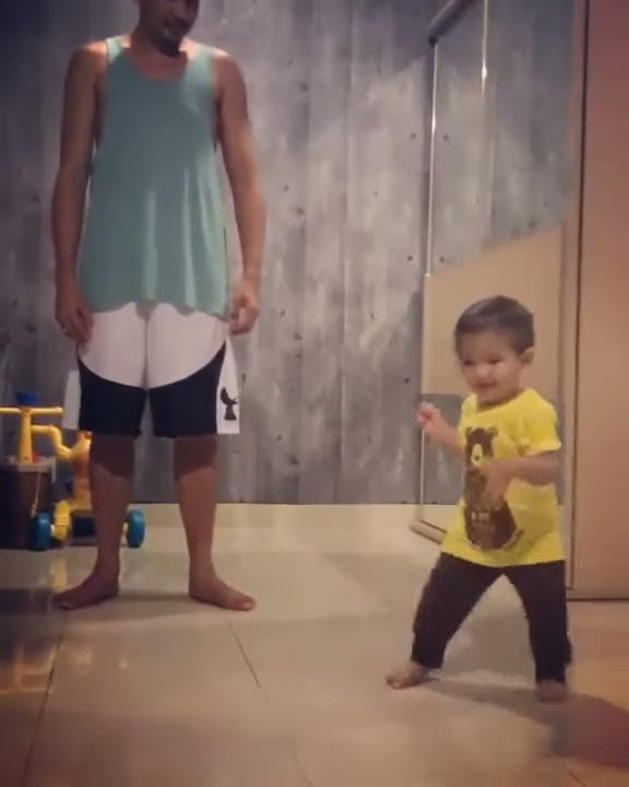 Video Lucu Baby Ryshaka Dharma Situmeang Lagi Dance l Ryan Delon & Sharena