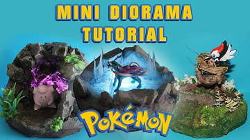 Pokémon Mini Diorama TUTORIAL DIY / Part 2