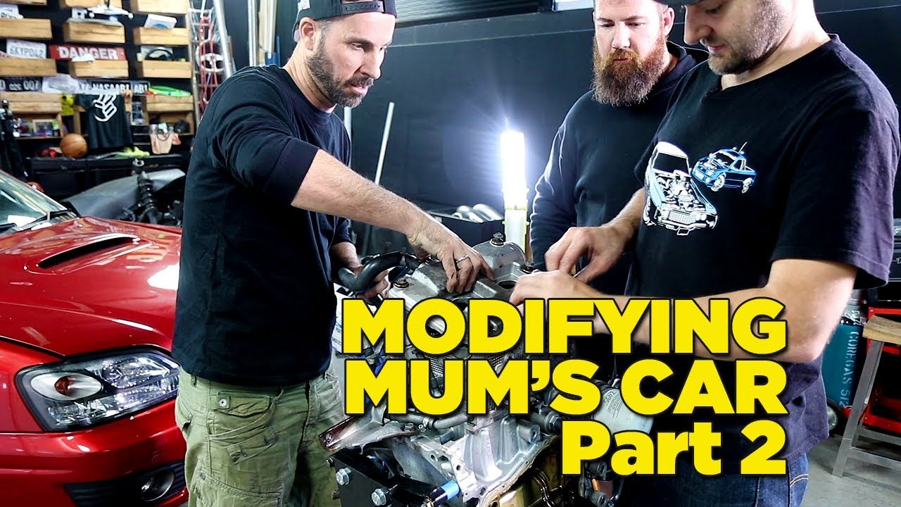 Modifying Mum's Car [Part 2] - YouTube