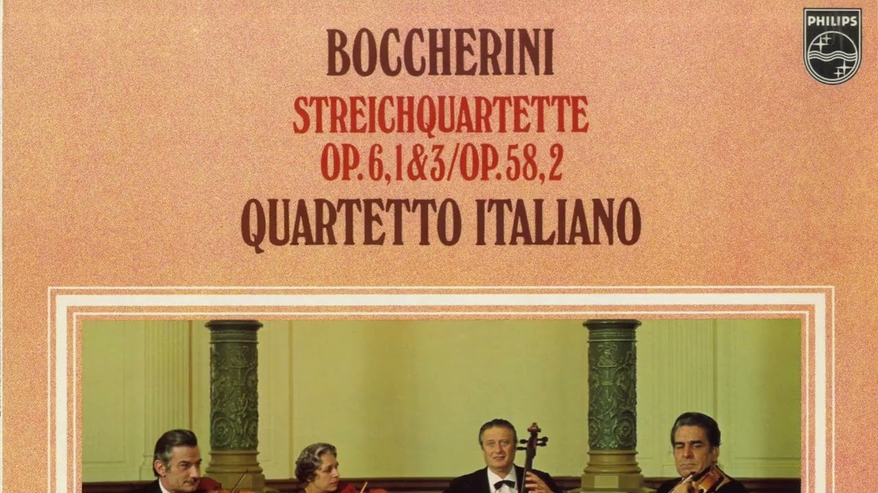 Silent Tone Record/ボッケリーニ:弦楽四重奏曲/イタリア弦楽四重奏団