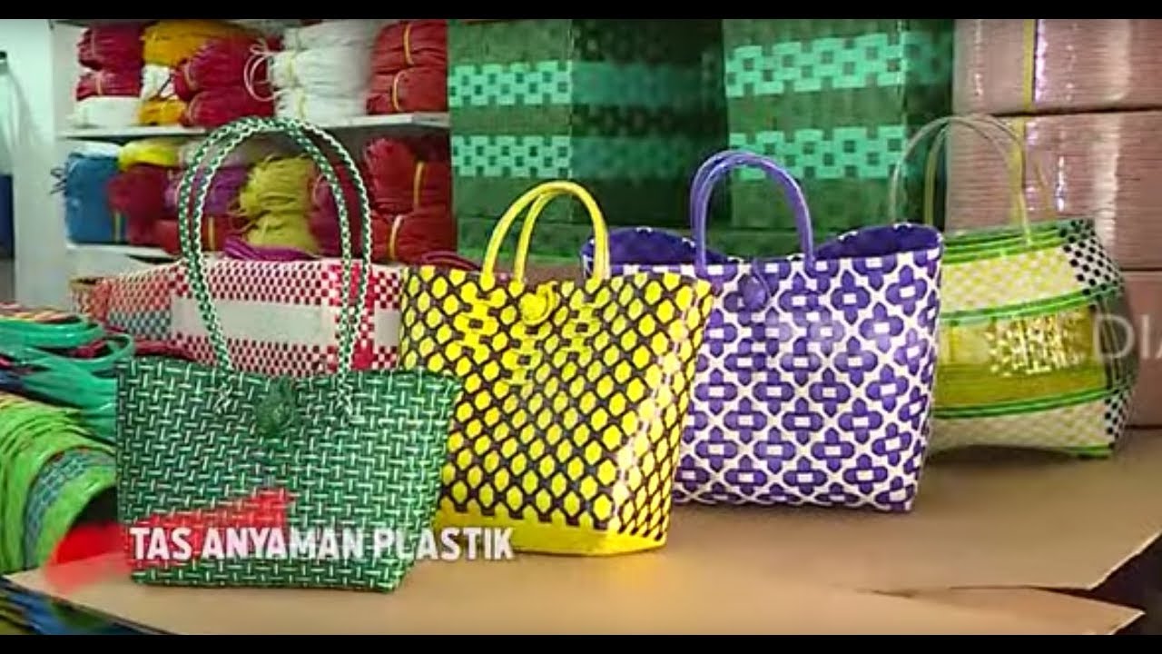 Cantiknya Tas  Anyaman  Plastik  Dari Ponorogo RAGAM 