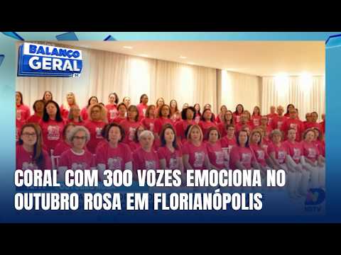 Outubro Rosa em Florianópolis terá coral com 300 vozes e música inédita