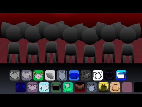 Incredibox - KATS Horror mode Animations W.I.P But ALL Characters Together