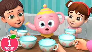 🌱🍵🌿 I'm a Little Teapot Song | Newborn Baby Songs & Nursery Rhymes